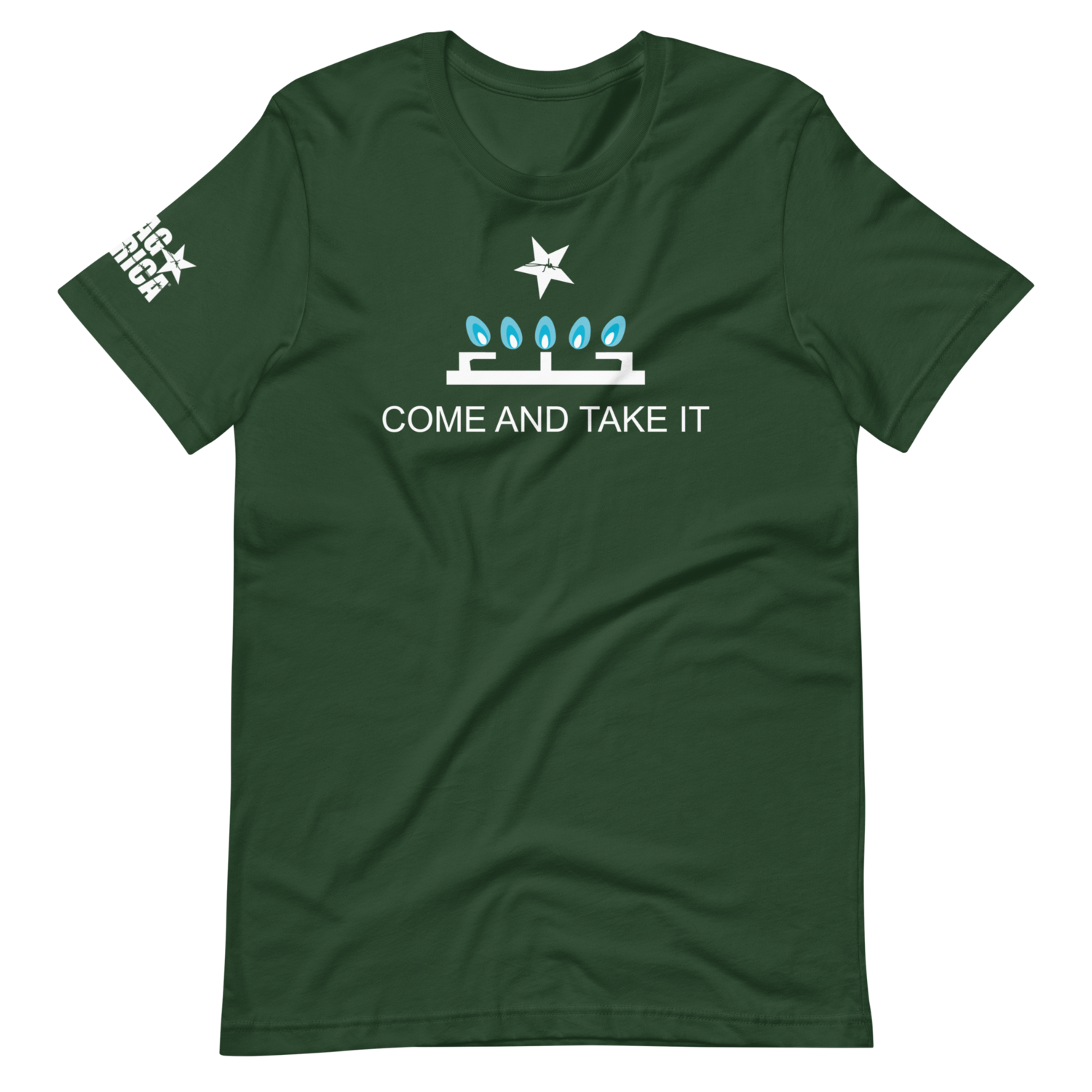 Come and Take It - Gas Stove Unisex Molon Labe Tee Shirt