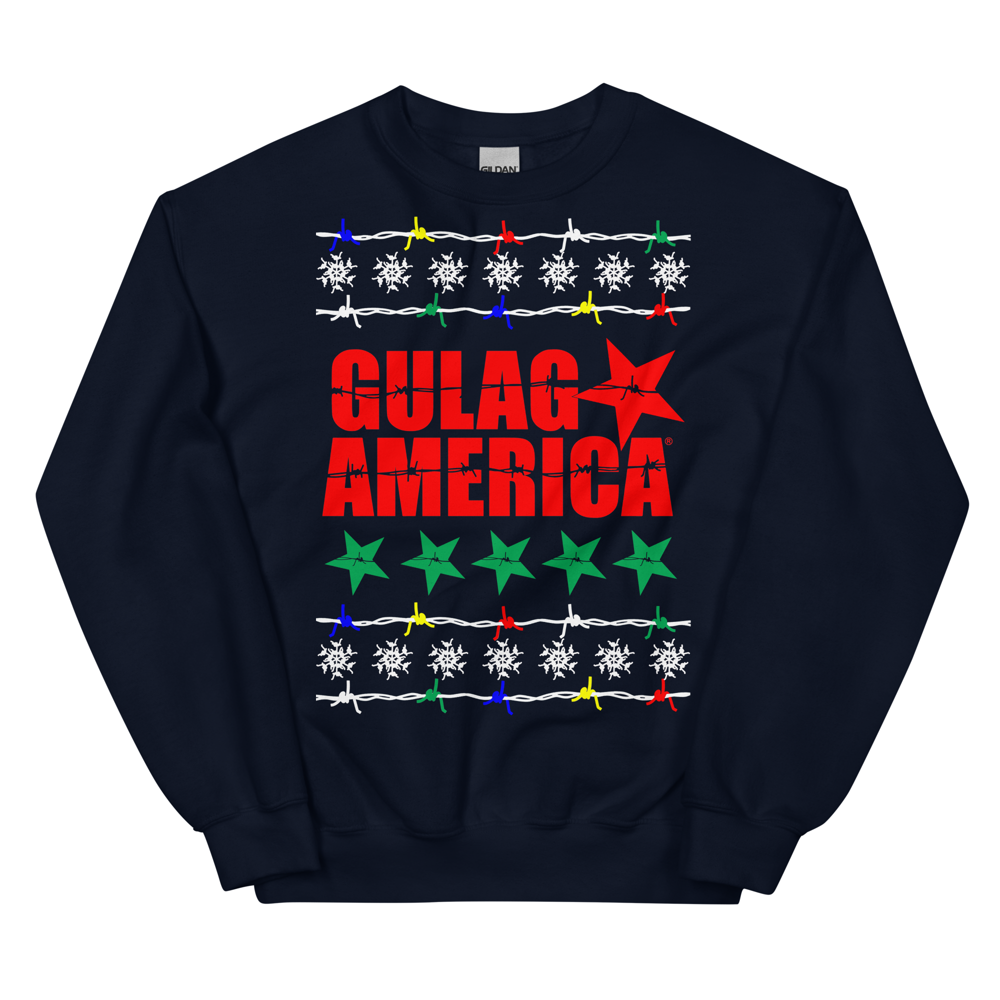 Gulag America Ugly Christmas Sweatshirt