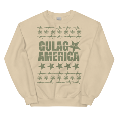 Gulag America Ugly Christmas Sweatshirt - Tactical