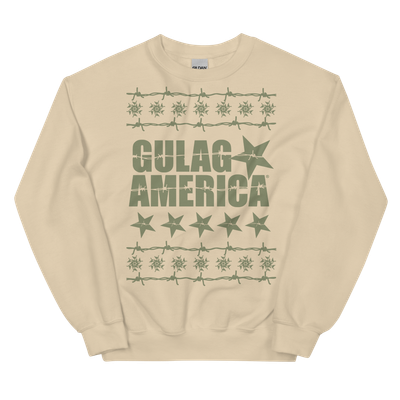 Gulag America Ugly Christmas Sweatshirt - Tactical Gulag America Ugly Christmas Sweatshirt - Tactical