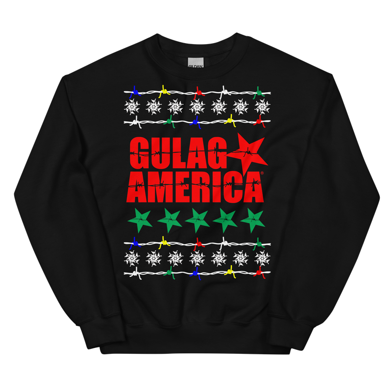 Gulag America Ugly Christmas Sweatshirt