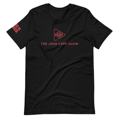 THE JOSH CARR SHOW Short Sleeve Tee Shirt THE JOSH CARR SHOW Short Sleeve Tee Shirt