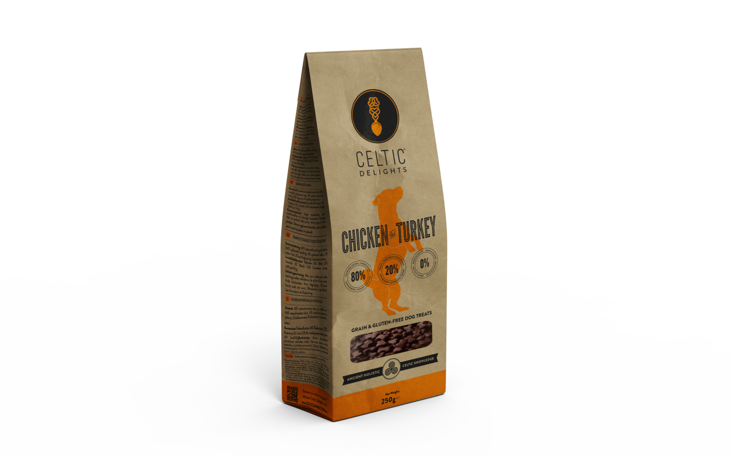 Chicken &amp; Turkey Treats, Package Size: 250 grams