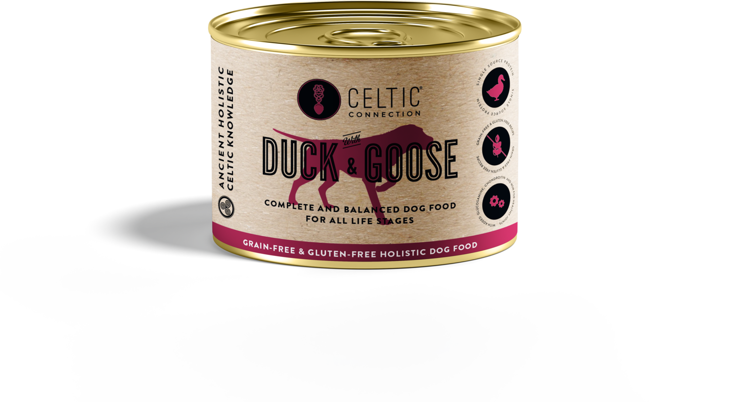 With Duck &amp; Goose - Wet Food, Pack Size: 6x 200 grams