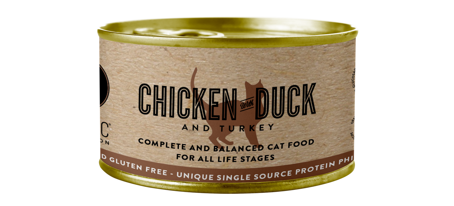 Chicken with Duck &amp; Turkey - Tinned