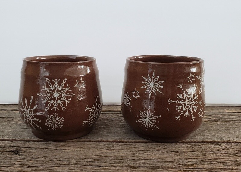Snowflake sippers
