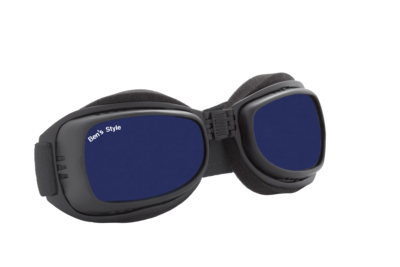 Cool II L -
Hundeschutzbrille Größe L
- Fassung: Schwarz, Gläser: Blau
Größe/Gesamtgewicht: Länge: 20 cm, Breite: 5,5 cm / 64 g