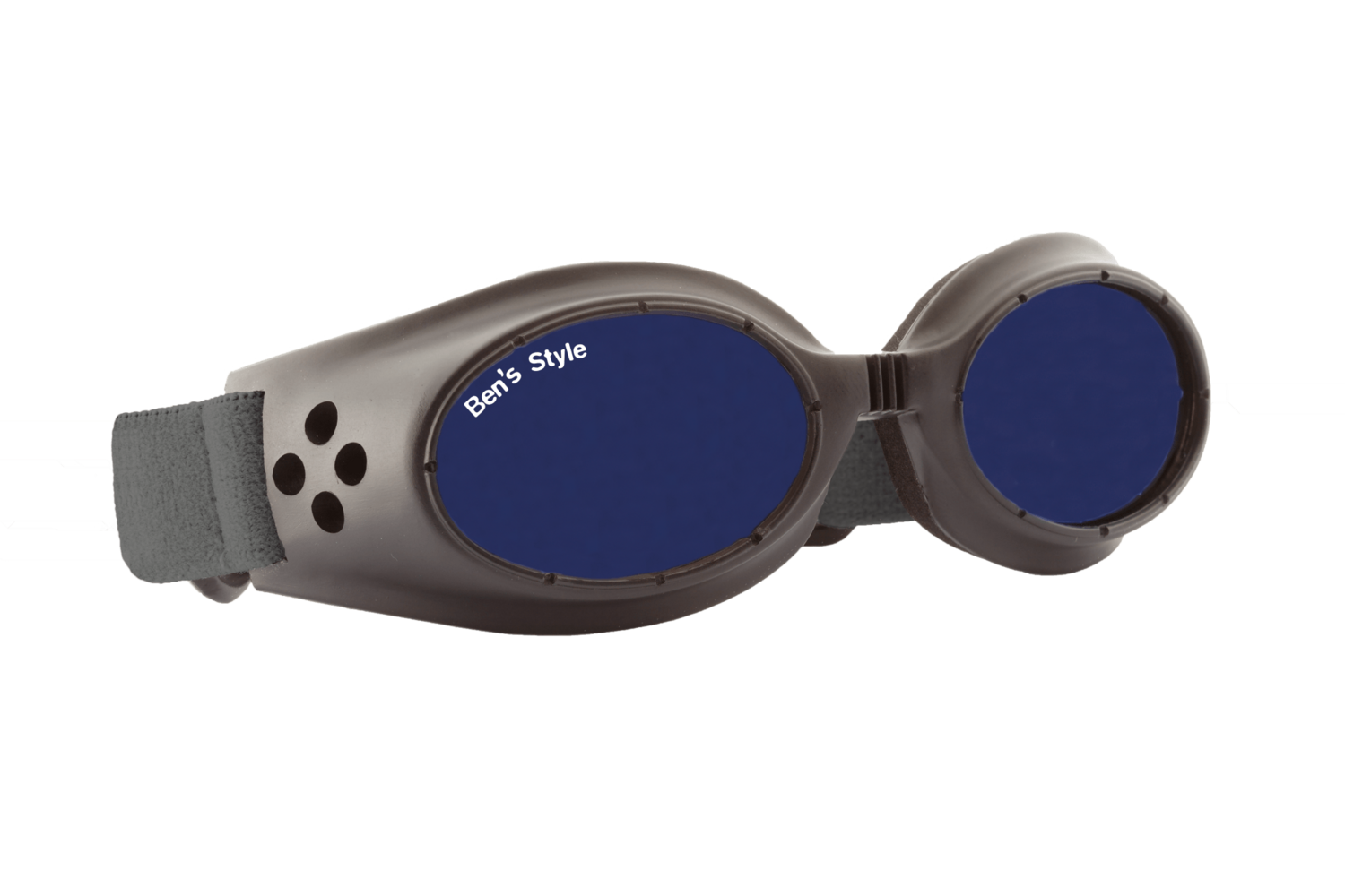 Cool II S -
Hundeschutzbrille Größe S
- Fassung: Schwarz, Gläser: Blau
Größe/Gesamtgewicht: Länge: 13,5 cm, Breite: 4 cm / 40 g