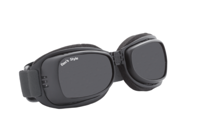 Cool I L -
Hundeschutzbrille Größe L
- Fassung: Schwarz, Gläser: Grau
Größe/Gesamtgewicht: Länge: 20 cm, Breite: 5,5 cm / 64 g