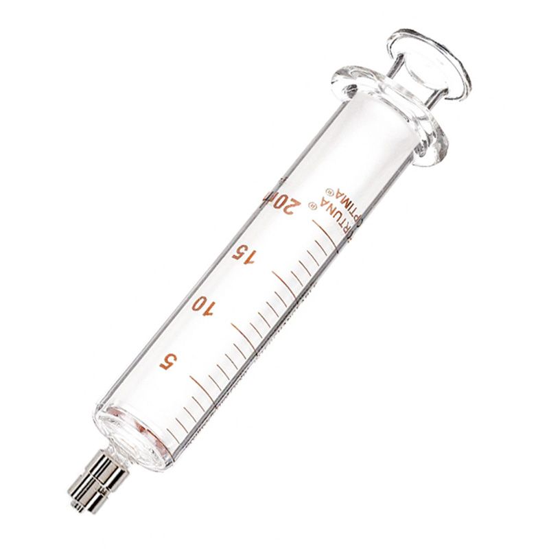 Glass Syringe 20 ml Luer Lock (3 Pieces)