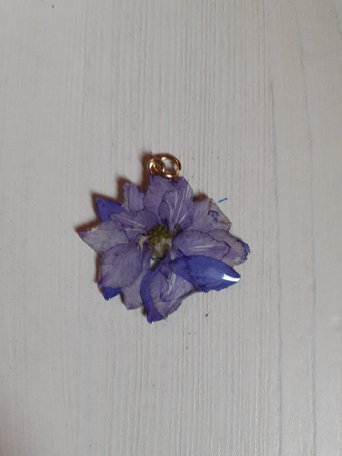 Ciondolo iris viola