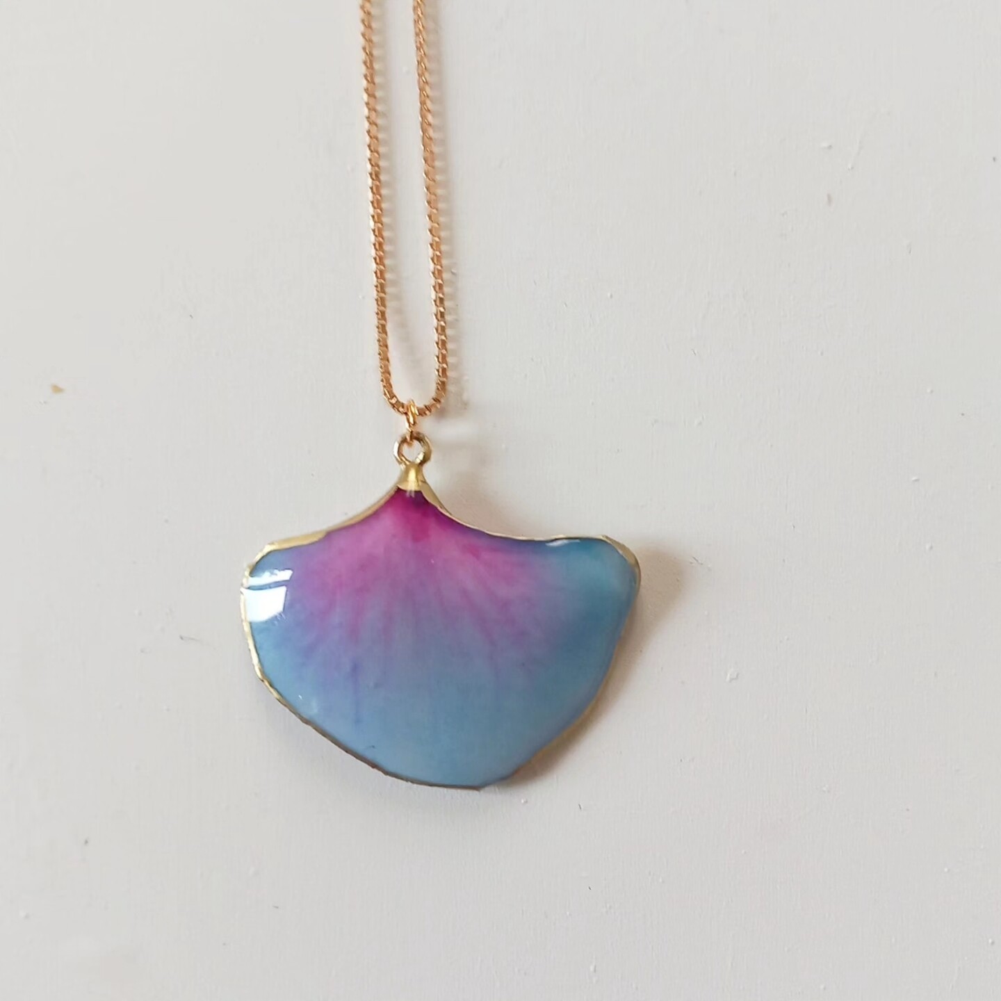 Cavo Collana Zirconi Ciondolo Catena Ametista Viola - Foto 7