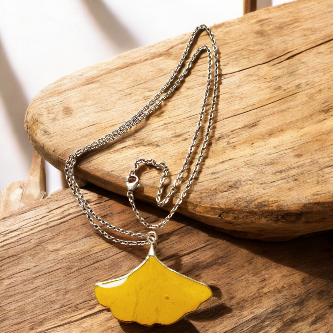 Ciondolo Ginko giallo