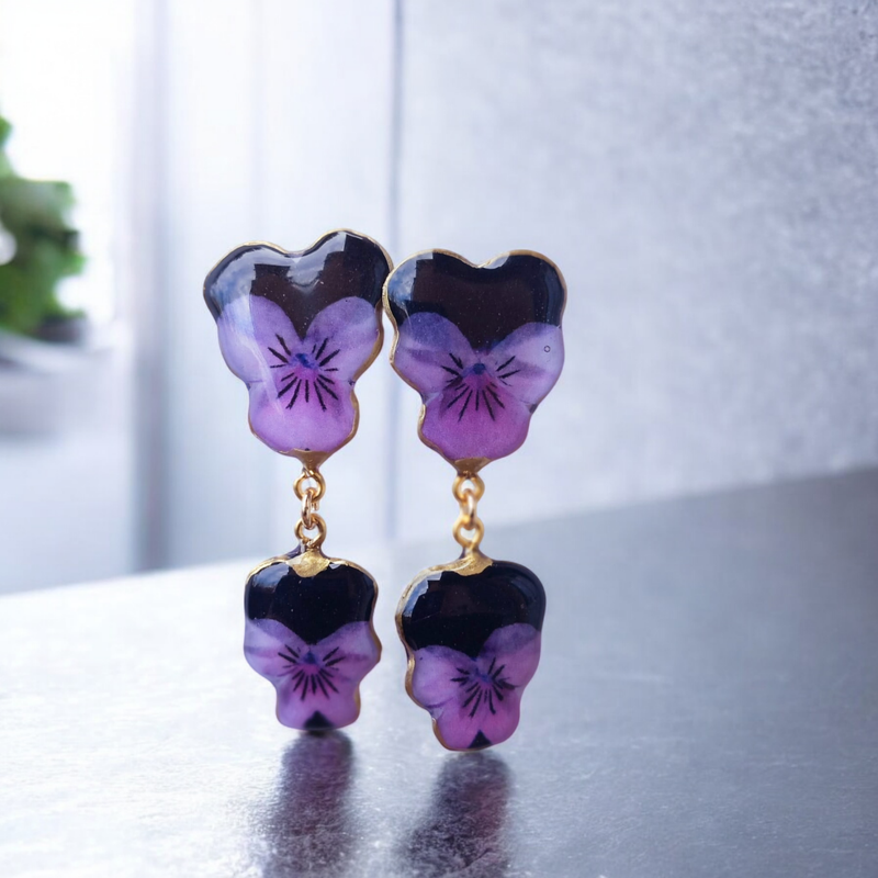 Violette lilla doppie a lobo