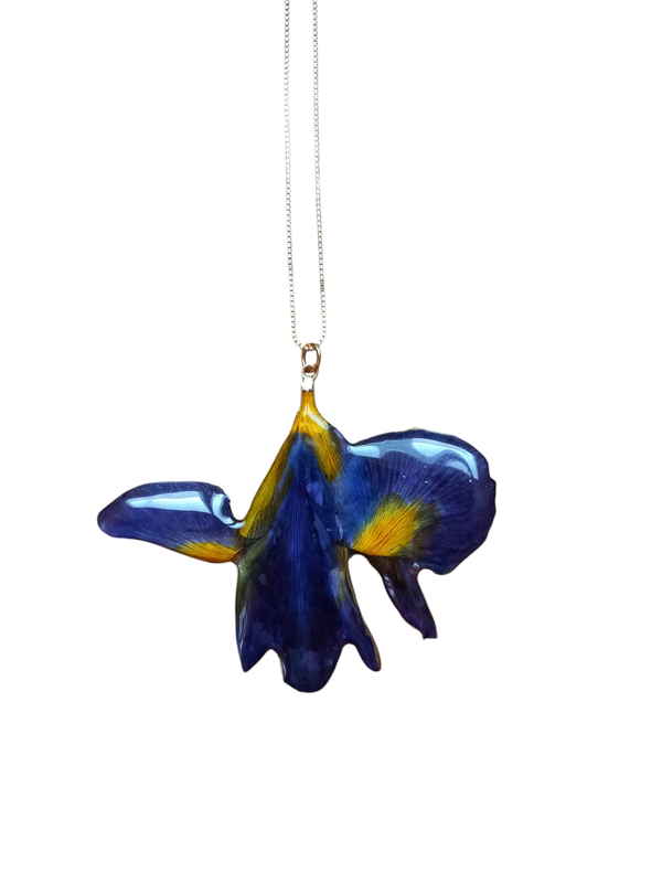 Collana iris selvatico