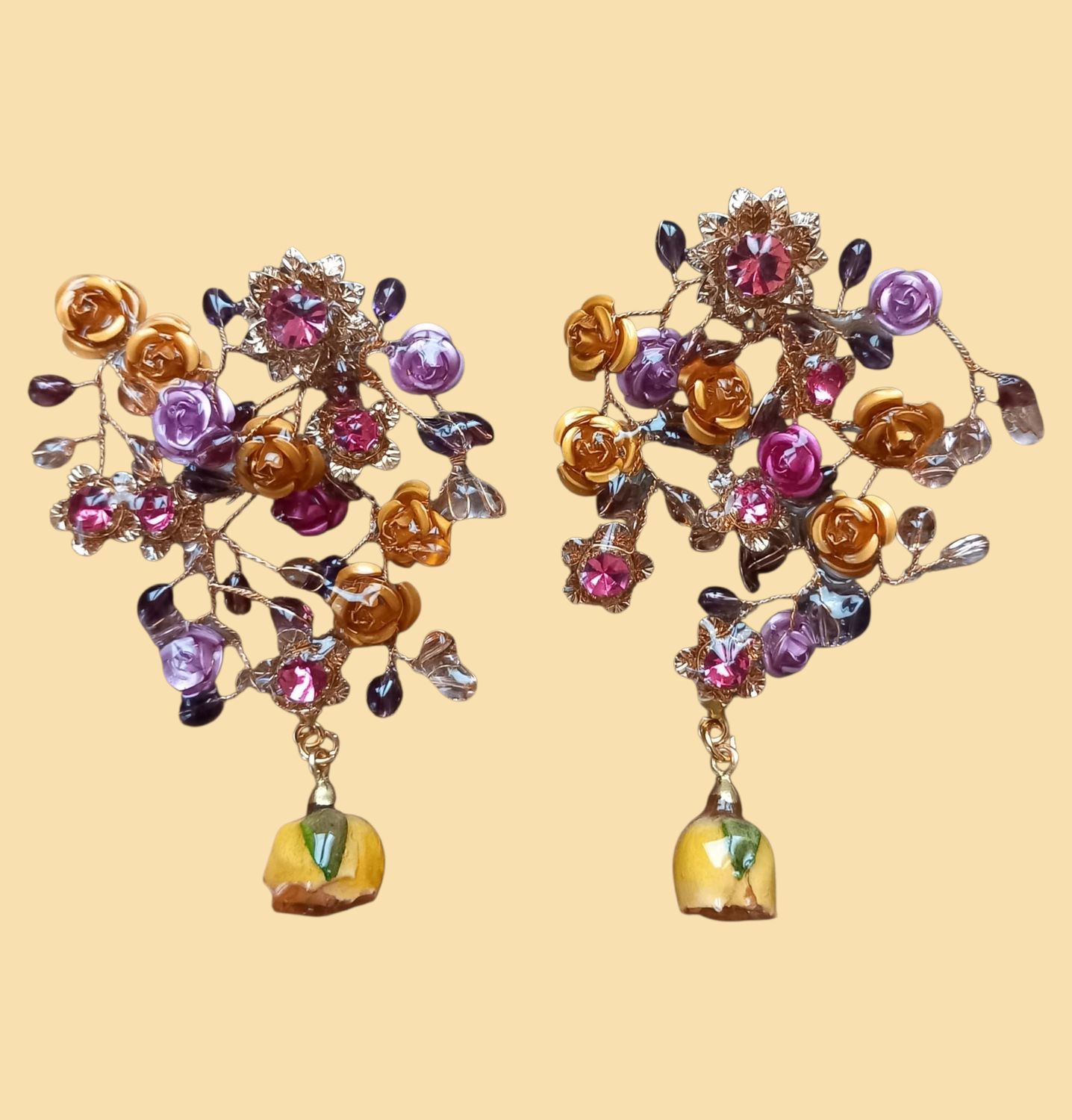 Fiori ingabbiati
