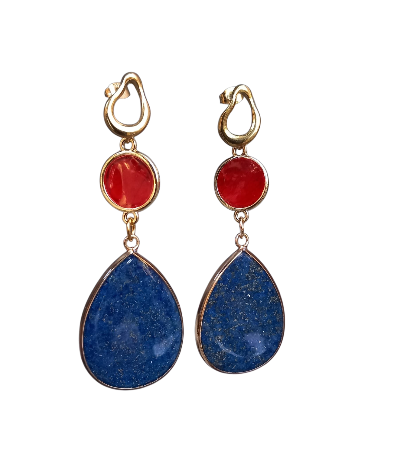 Lapislazzuli e rosa rossa