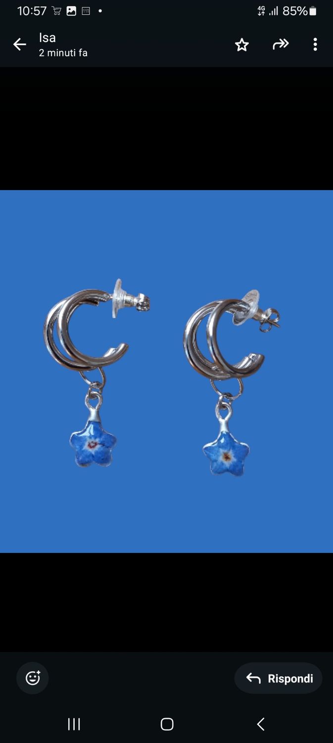 Nontiscordardime con cerchietto triplo in argento