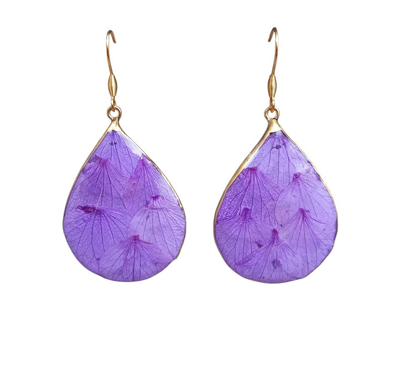 Ortensie pressate lilla