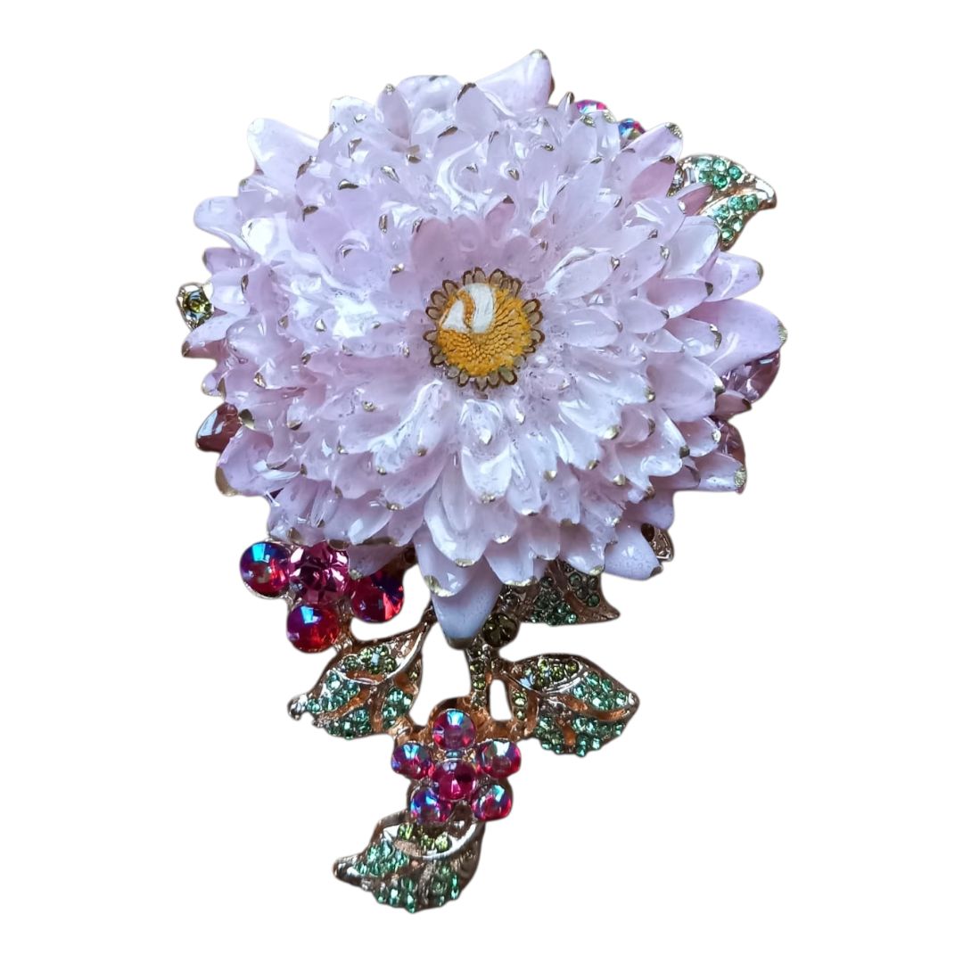 Spilla San carlino rosa