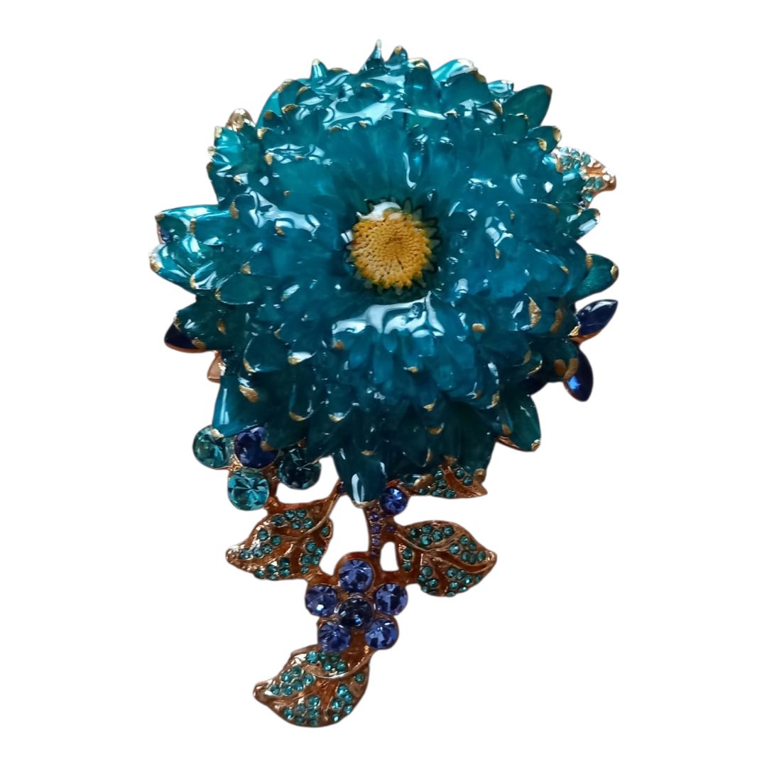 Spilla San carlino blu