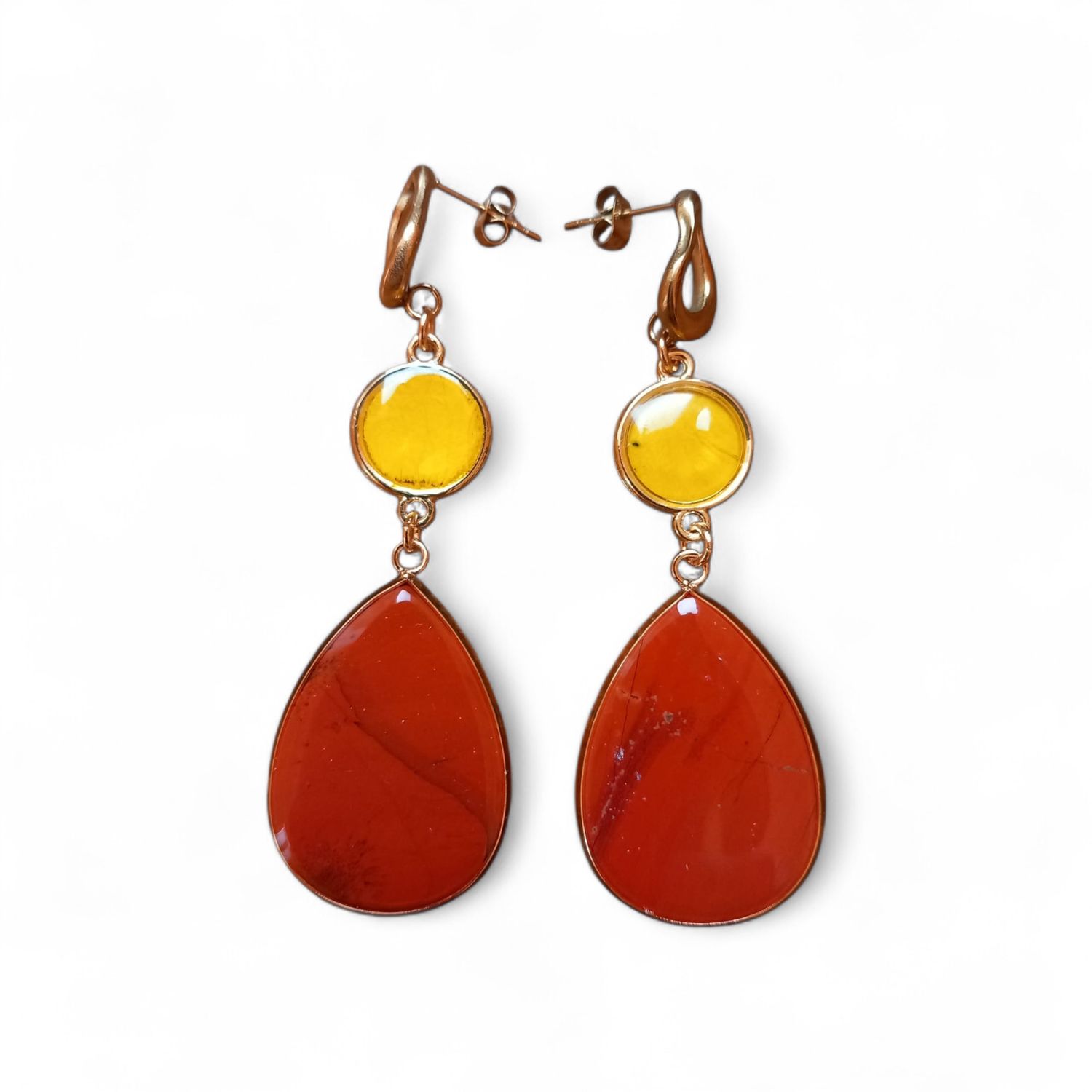 Diaspro e rosa gialla