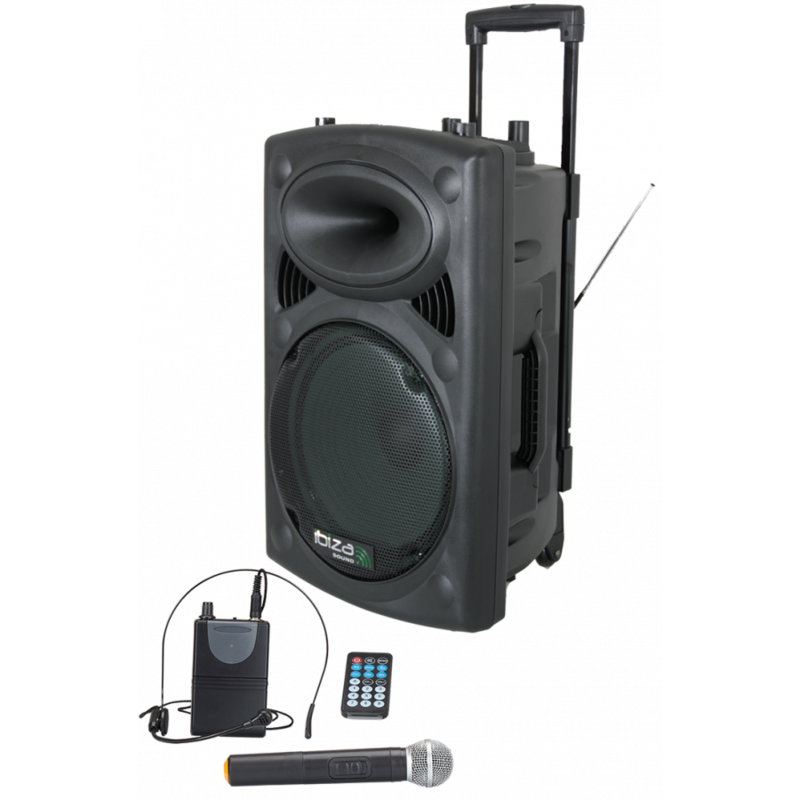 IBIZA SOUND PORT15UHF-BT