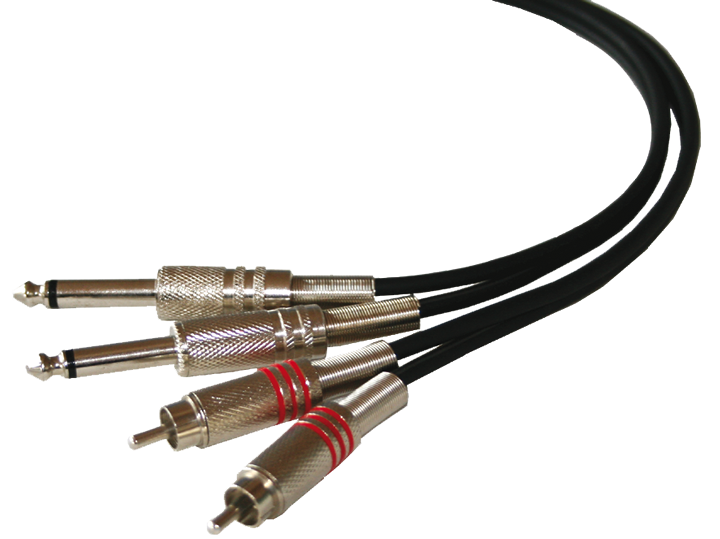 CM3RJ-2 - CABLE LINEA 2RCA/2JACKS MONO 3M