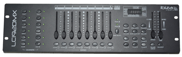 LC192DMX CONSOLA DMX