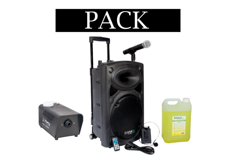 PACK PORT 15VHF-BT SMOKE