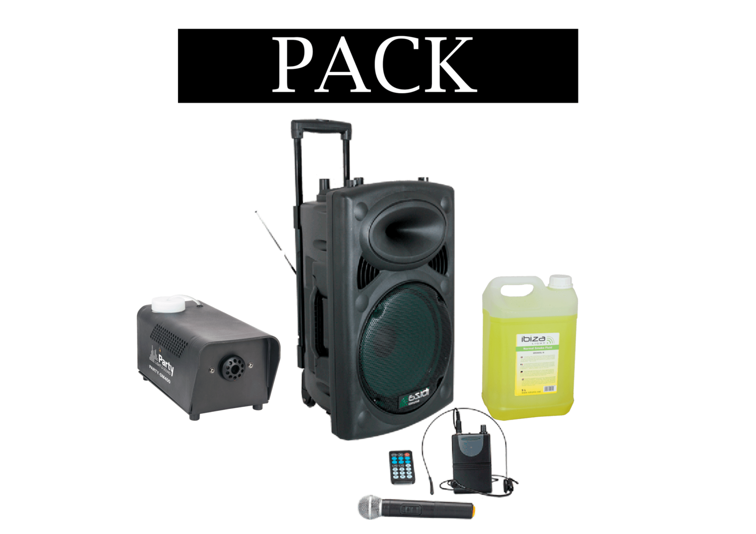 PACK PORT15UHF-BT SMOKE