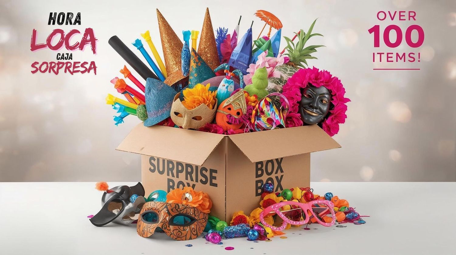 HORA LOCA - CAJA SORPRESA -