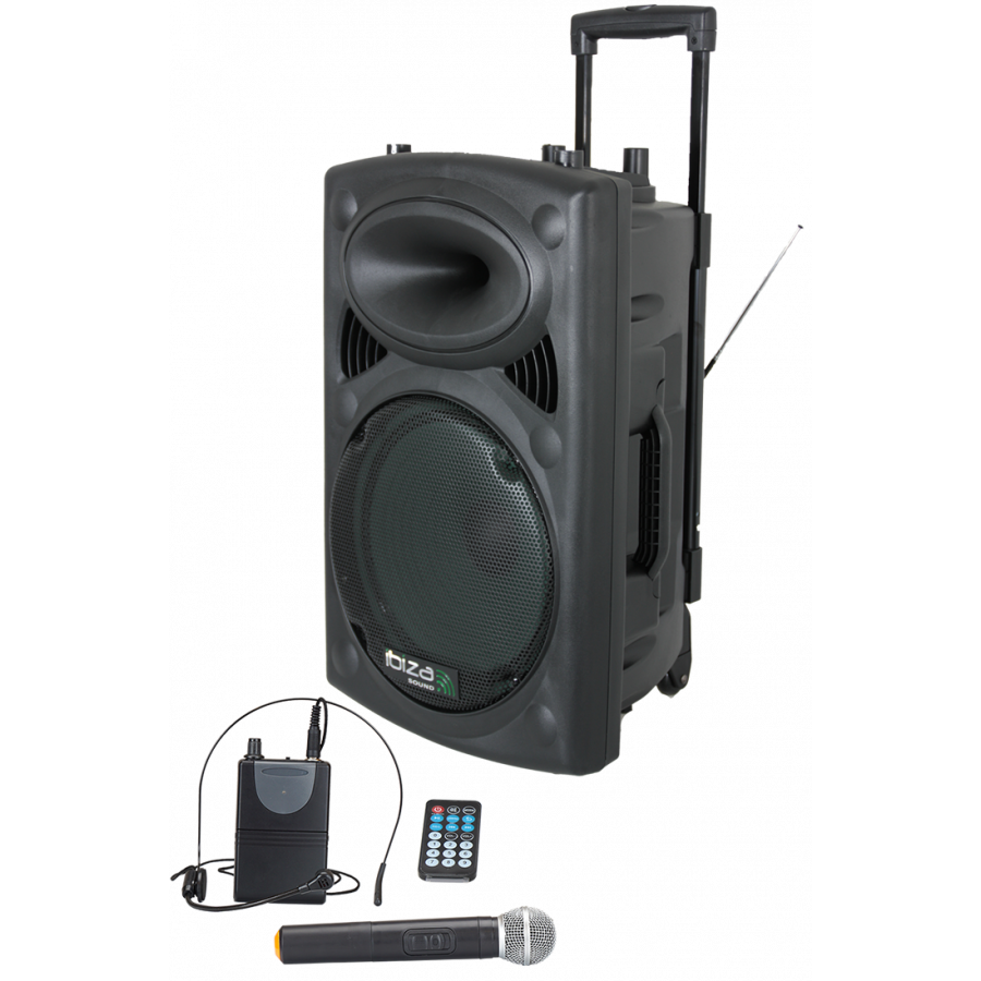 IBIZA SOUND PORT15UHF-BT