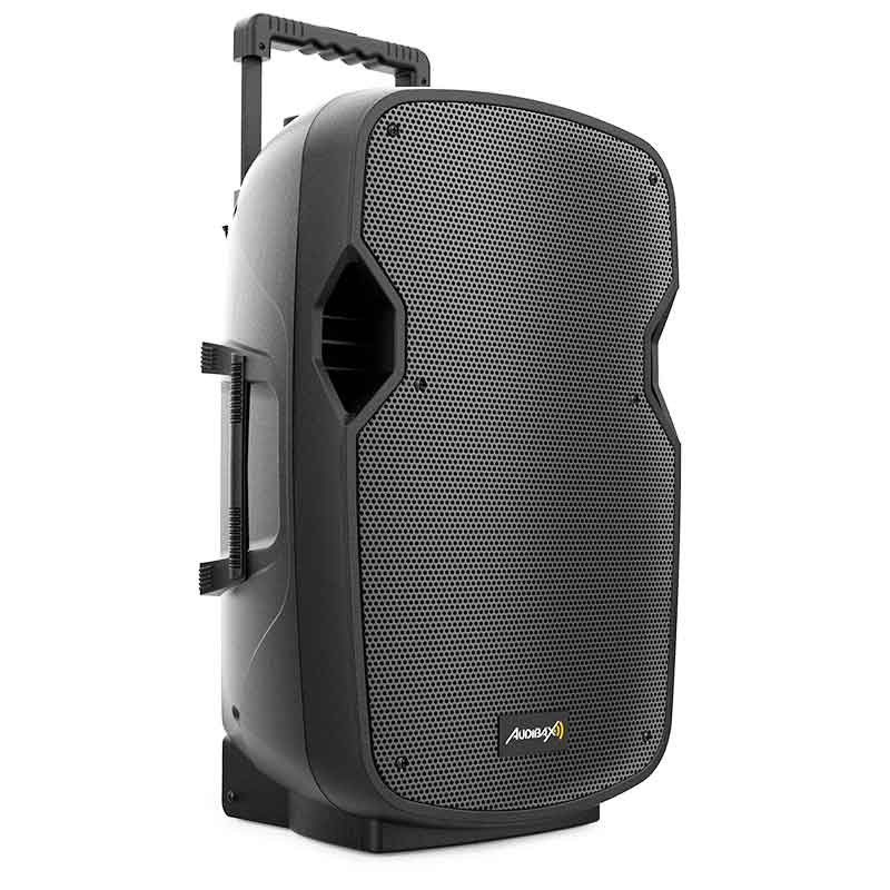 ALTAVOZ ACTIVO PA 15 CON BATERÍA, RUEDAS + 1 MICRO MANO + 1 DIADE