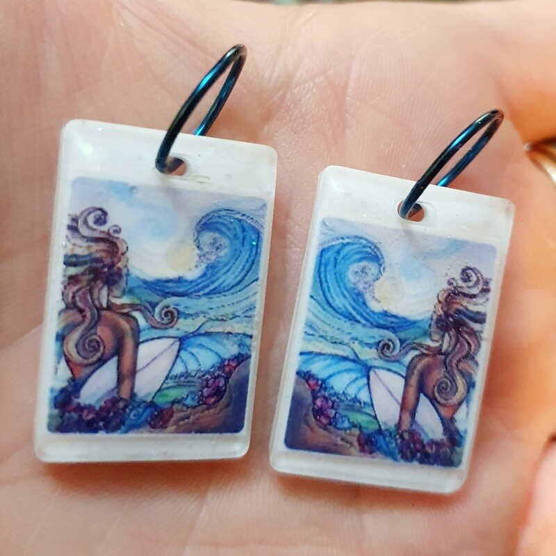 Kiwi &amp; Aussie Inspired Earrings - Aotearoa NZ New Zealand