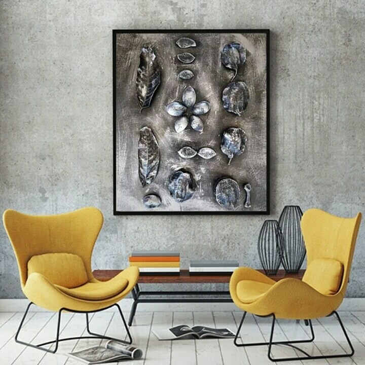 Interior decorative art for office and home.