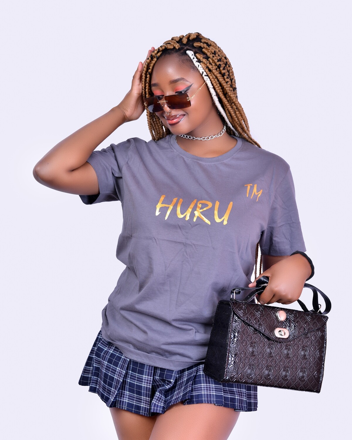 GREY TSHIRTS PRINTED IN GOLD ARE NOW AVAILABLE IN ALL SIZES.