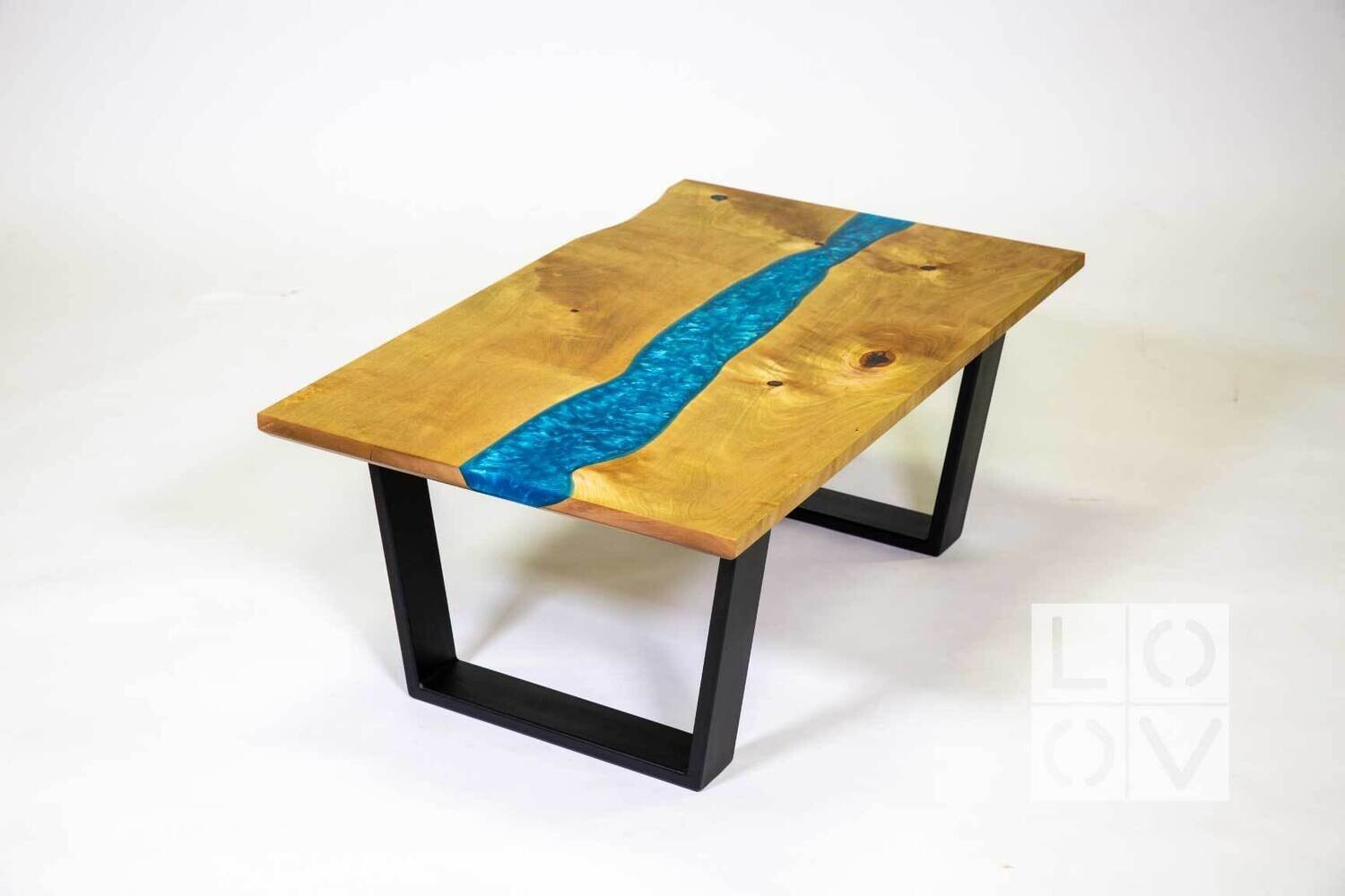 ​Sofa table "RiverBirch BLUE"