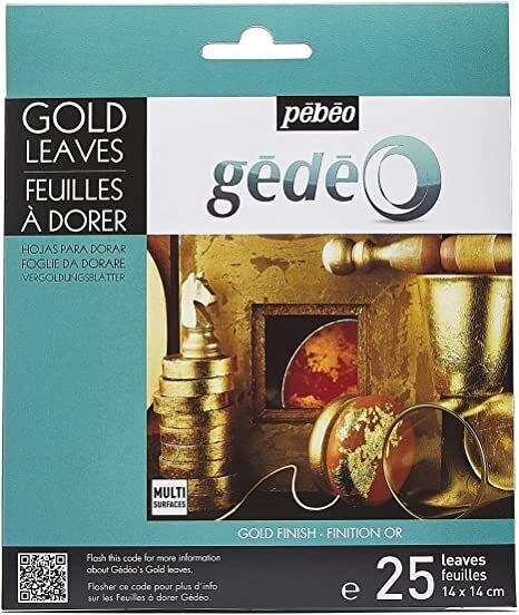 PEBEO GEDEO GILDING LEAVES GOLD
