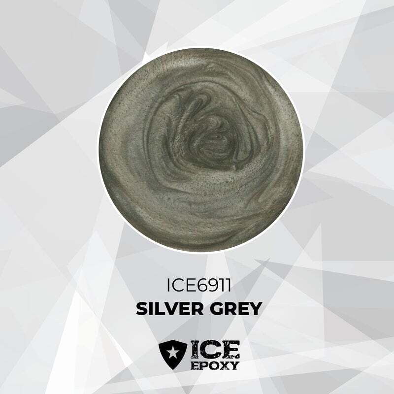ICE EPOXY, METALLIC SILVER GREY metallic pigment 10g