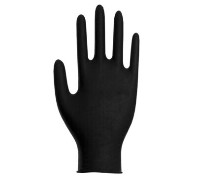 Classic Nitrile glove BLACK 10 pairs