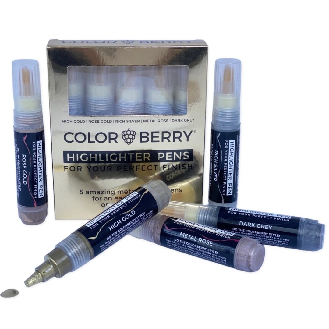 COLORBERRY HIGHLIGHTER PENS SET 5