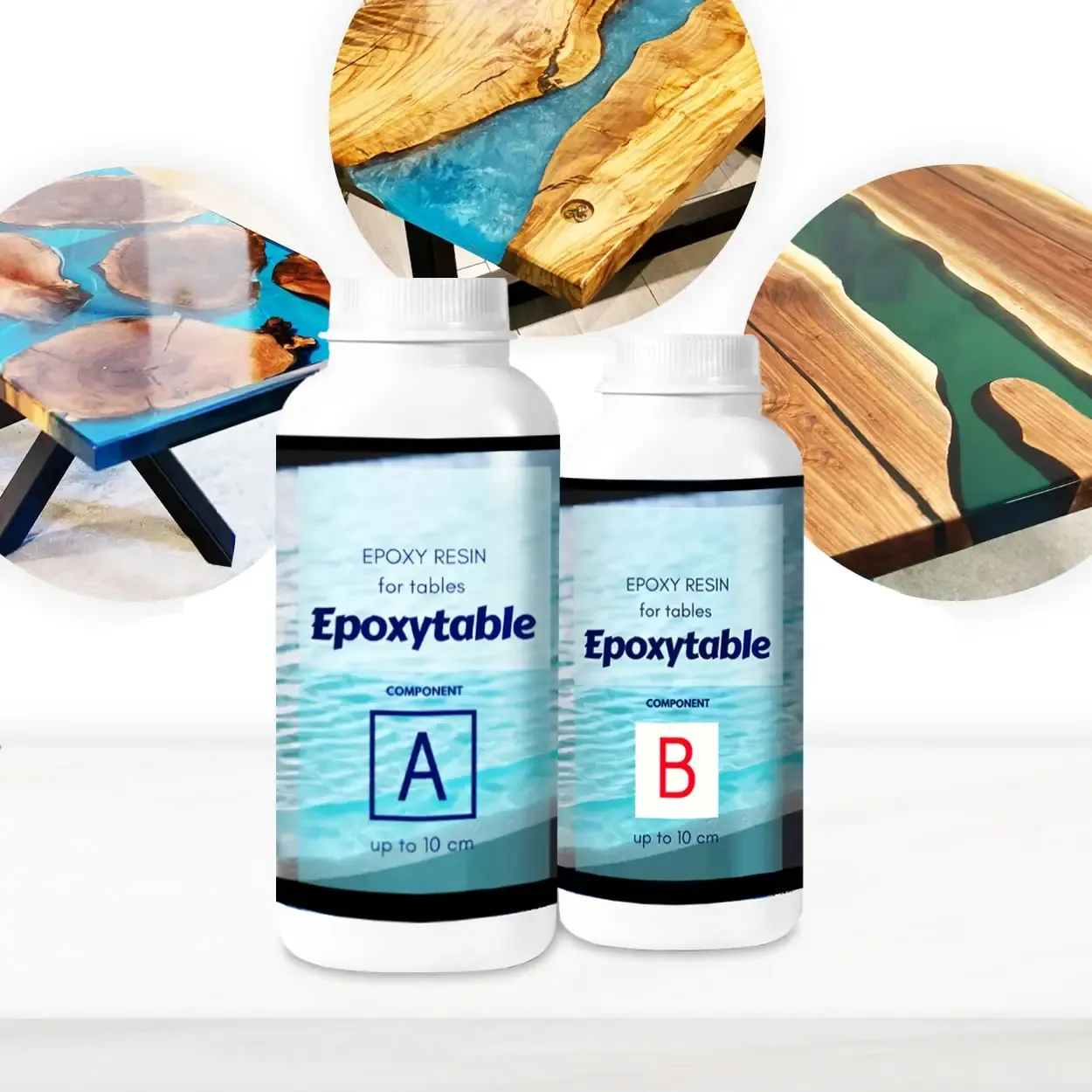 Epoksi syvät valut | Resin Pro Epoxytable 10 - emalia.fi