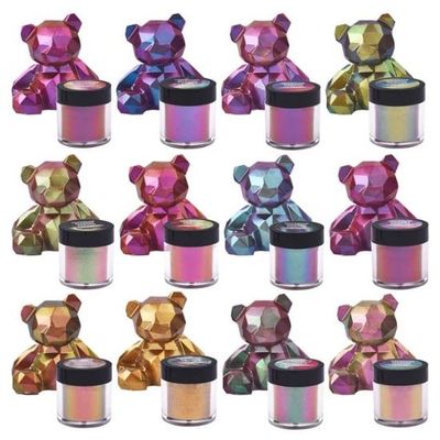 chameleon pigment powder, different color shifting colours - emalia.fi