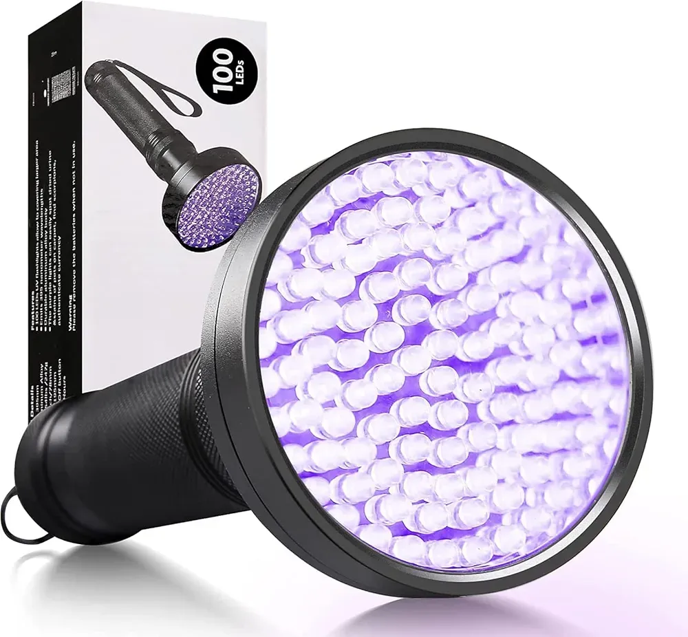 UV Taskulamppu 100 led