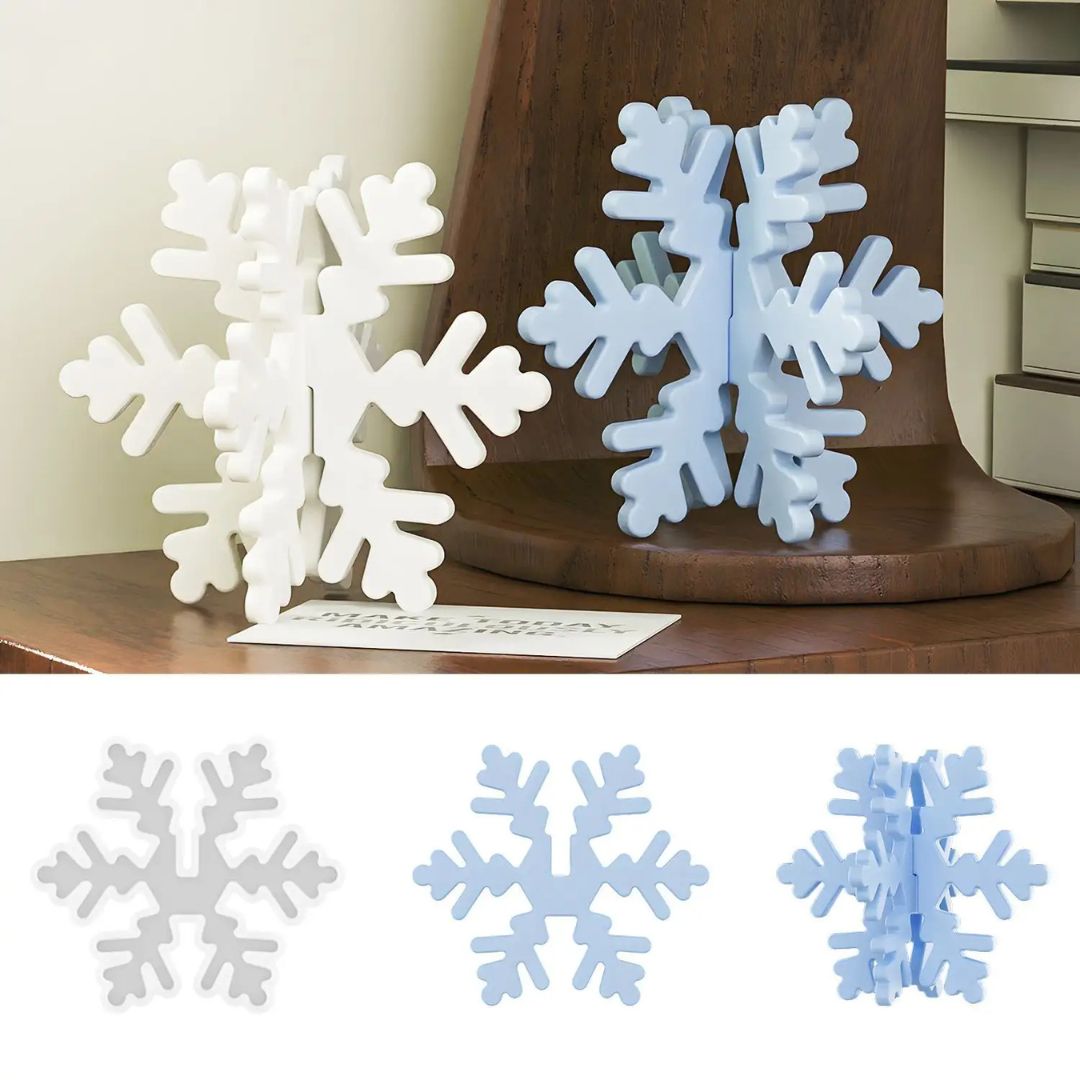 SNOWFLAKE DECOR MOLD – Lumihiutaleen muotoinen koriste