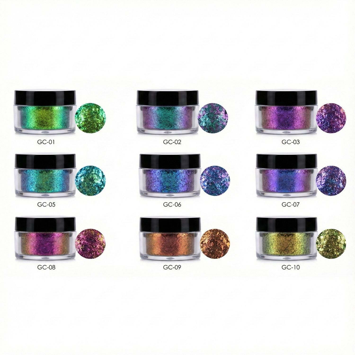 Chameleon Chrome Flakes - kameleonttivärisilppu