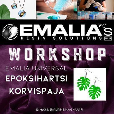 EMALIA® Workshop | Epoksihartsi Korvispaja EMALIA® Workshop | Epoksihartsi Korvispaja