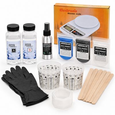 Resin Art Starter Kit -Hartsitöiden aloituspakkaus