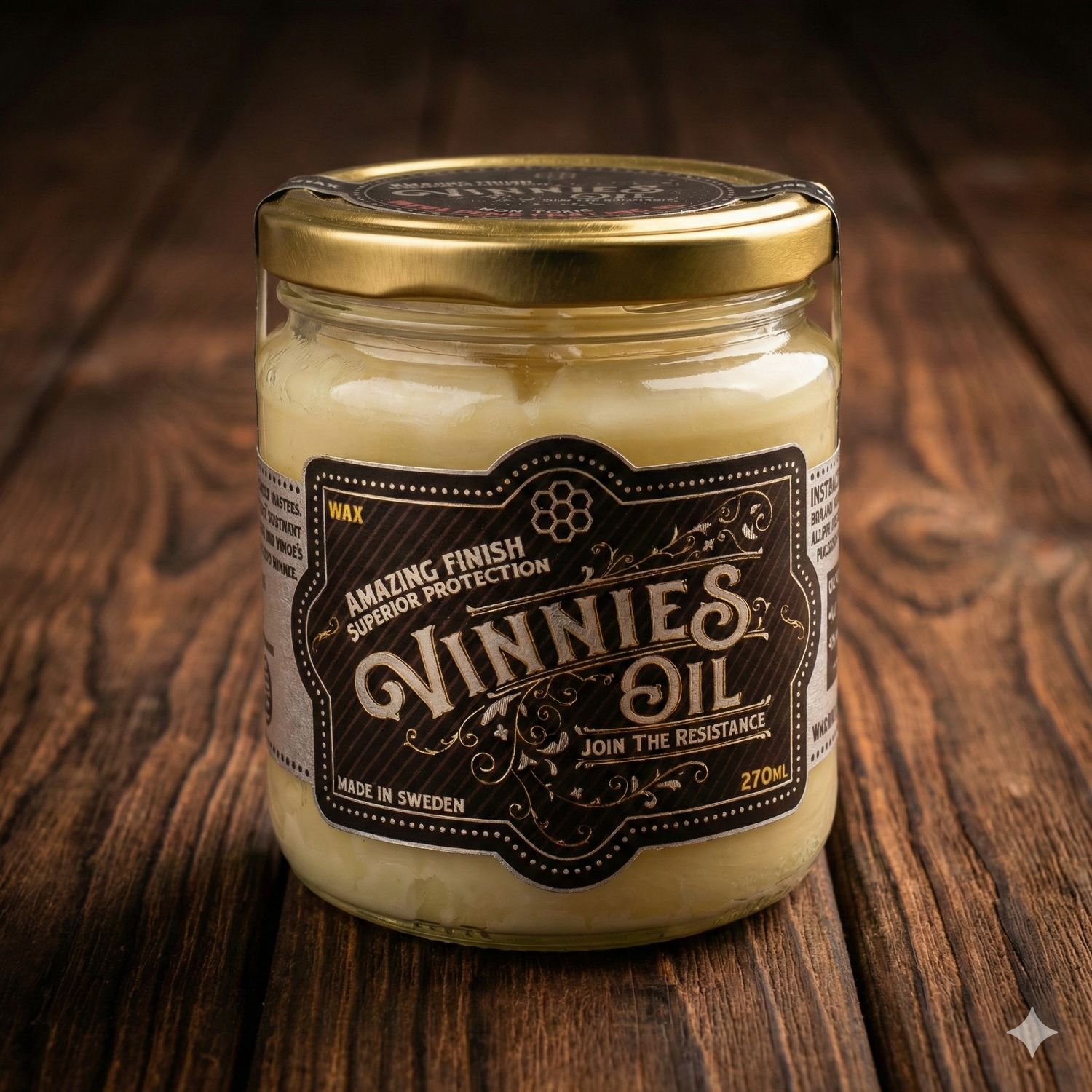 Vinnie’s Oil® WAX - Hardest Woodwax on the Market